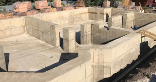 Фундамент с цокольным этажом под ключ заказать в Череповце - фундамент цокольный этаж под ключ цена от 7323 руб за м2